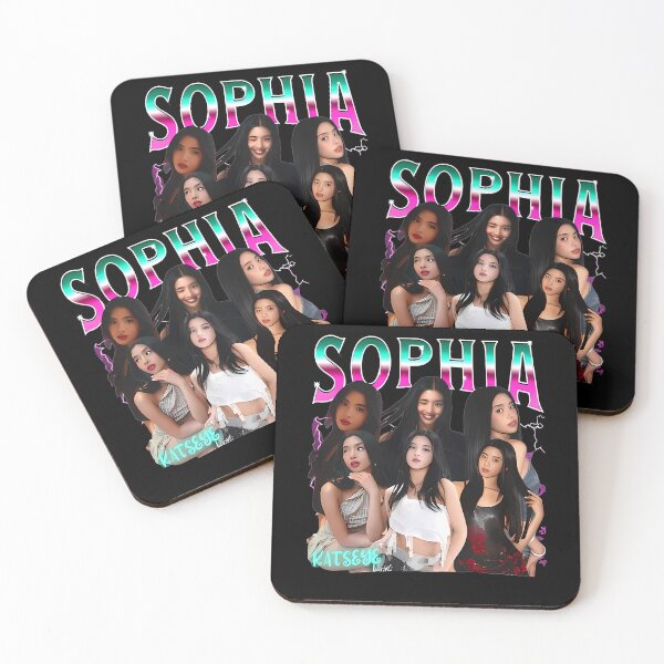Item preview, Sophia Katseye Member Collage Portrait designed and sold by youssef amin.