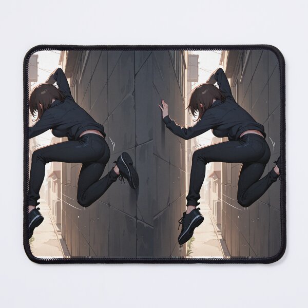 Item preview, Manga - Female Athlete, Art of Movement in an Asian Alley designed and sold by AnimeShin.