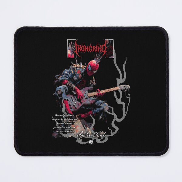 Item preview, Iron Grind Spider Punk Mohawked Guitar Hero Metal Vibe designed and sold by Krasnovaovaova.