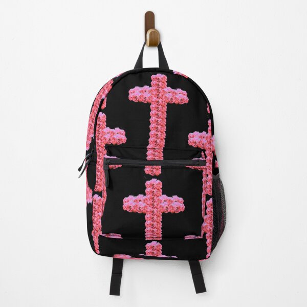 Item preview, pink flower cross designed and sold by gracehopelove.