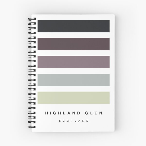Item preview, ‘Highland Glen’ Travel Hue Palette designed and sold by The Colourful Game.