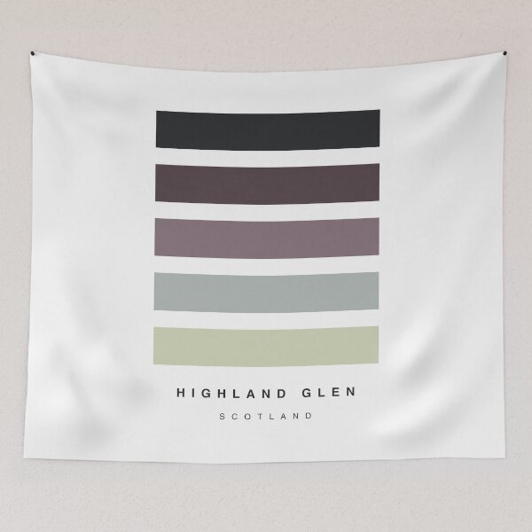 Item preview, ‘Highland Glen’ Travel Hue Palette designed and sold by The Colourful Game.