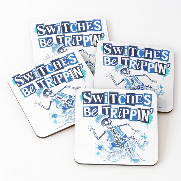 Item preview, Switches Be Trippin Halloween Electrician Punk designed and sold by Lulustarfox.