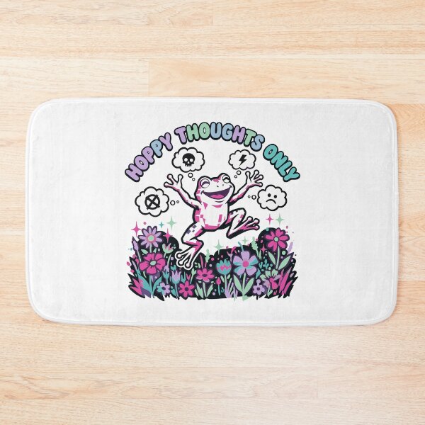 Item preview, Hoppy Thoughts Only Positive Frog designed and sold by XYZ LAB by Jesuperman.