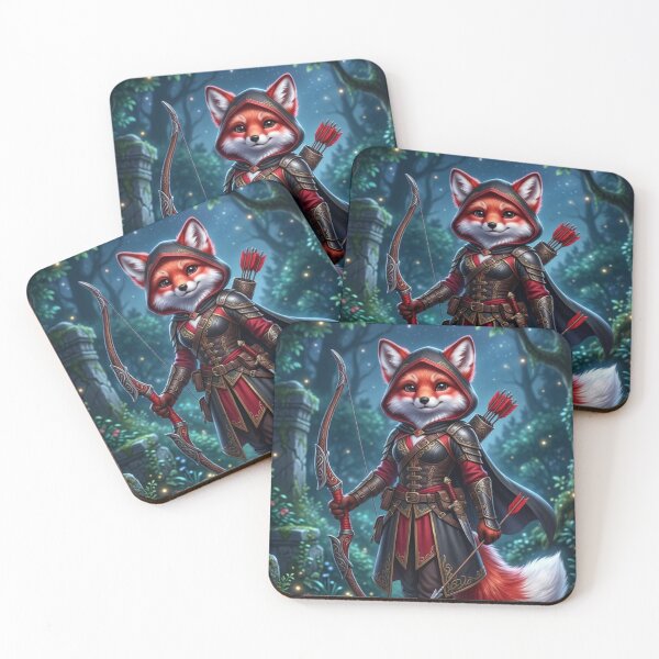 Item preview, Crimson Kitsune Archer  designed and sold by unboxedbyJuls.