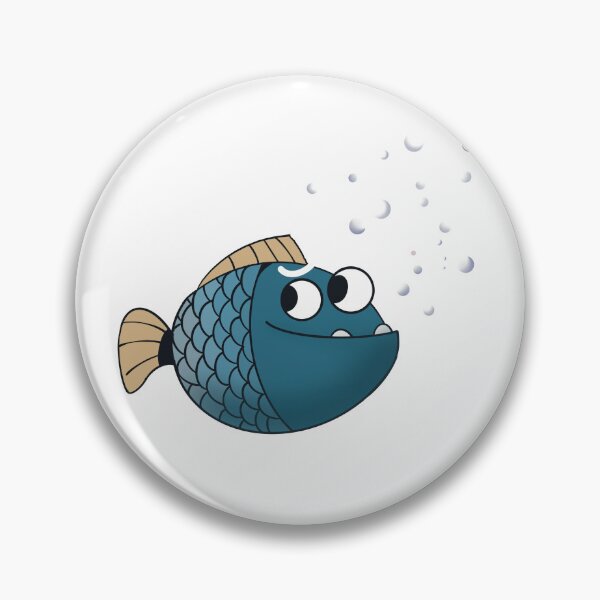 Item preview, Fish underwater - Cartoon Ocean Illustration for colored backgrounds designed and sold by Mohr-Color.