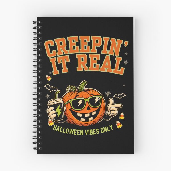Item preview, CREEPIN' IT REAL HALLOWEEN VIBES ONLY designed and sold by Julartwear.