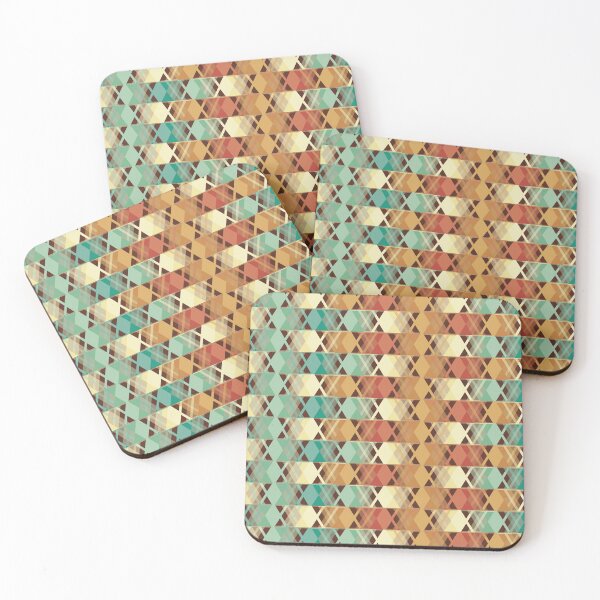 Item preview, Geometric Pattern in Retro Colors [5] designed and sold by SideDishDesign.