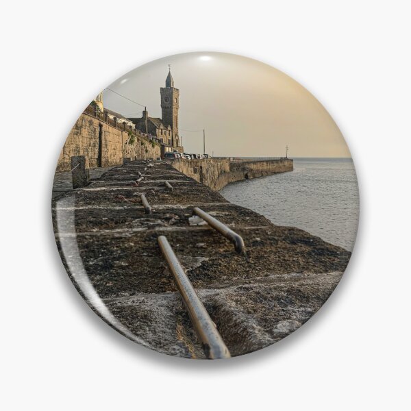 Item preview, Porthleven, clock tower designed and sold by kathleenjean.