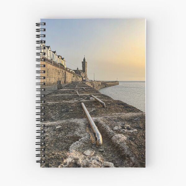 Item preview, Porthleven, clock tower designed and sold by kathleenjean.