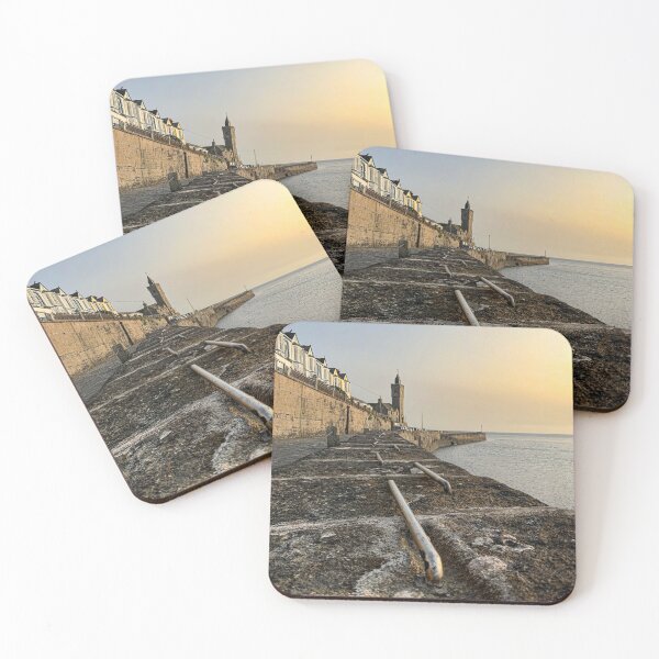 Item preview, Porthleven, clock tower designed and sold by kathleenjean.