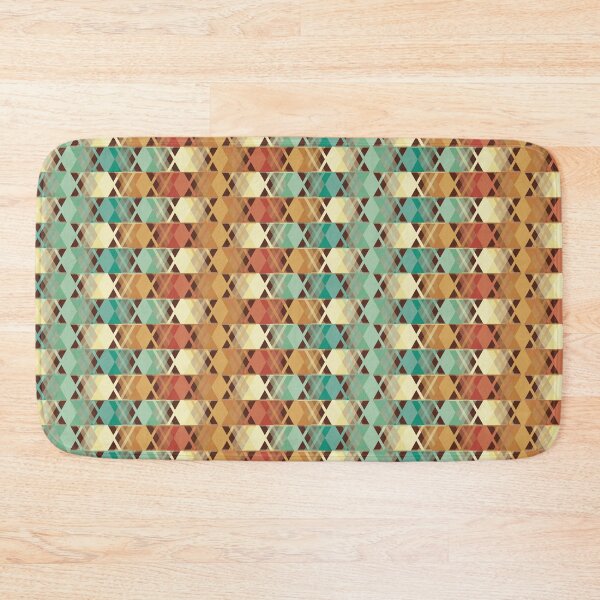 Item preview, Geometric Pattern in Retro Colors [5] designed and sold by SideDishDesign.