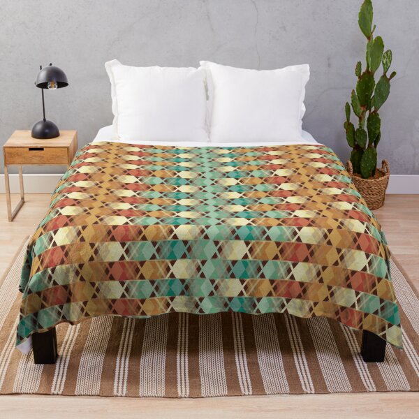 Item preview, Geometric Pattern in Retro Colors [5] designed and sold by SideDishDesign.