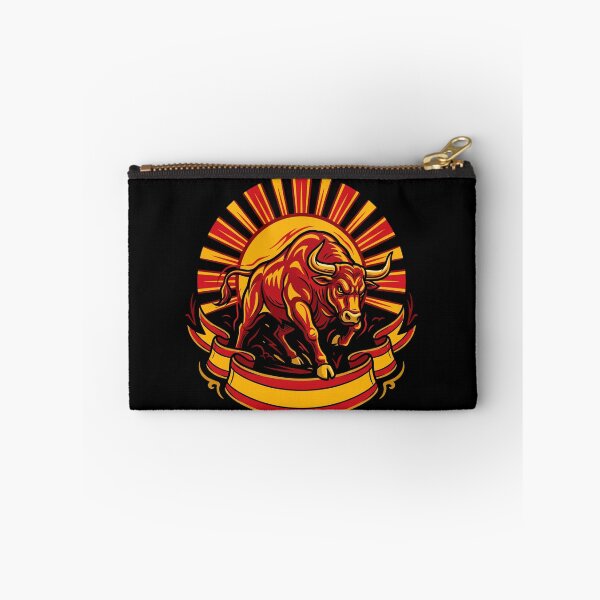 Item preview, The Spanish Bull - Stylized Fighting Bull with the Spanish Flag Essential designed and sold by Mavesha.