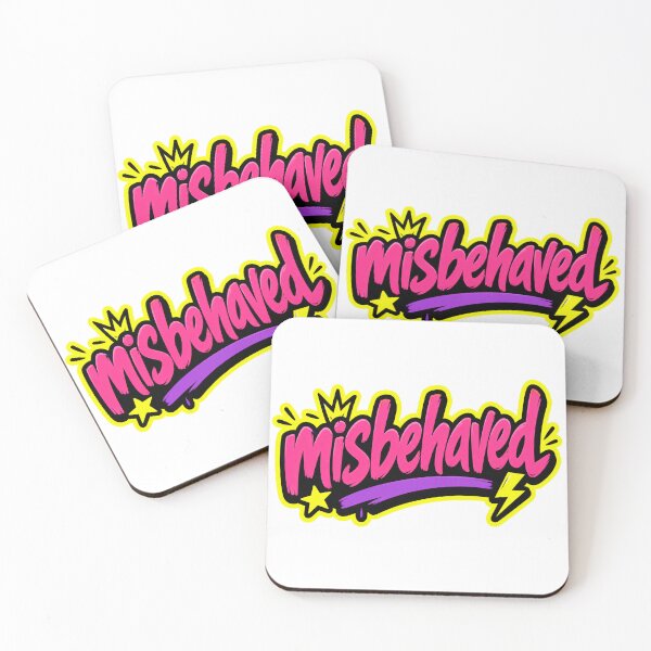Item preview, Misbehaved Playful Rebel Typography designed and sold by RedCircleArt.