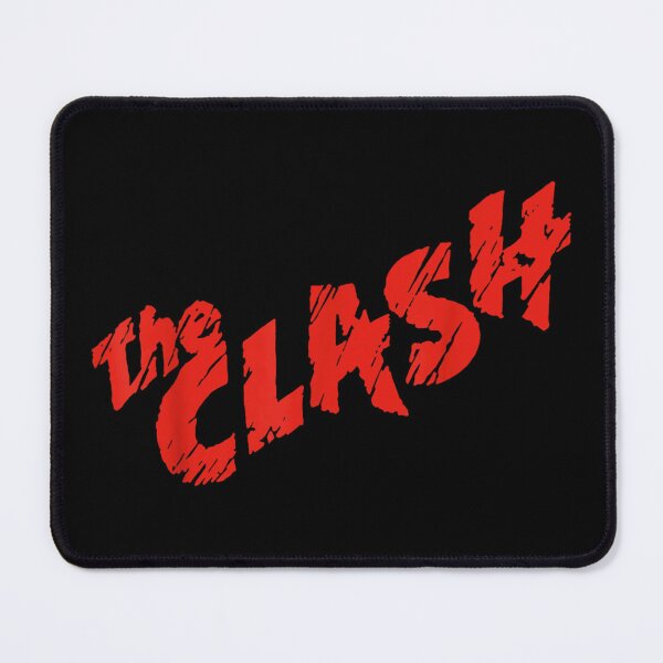 Item preview, the clash - scratched red logo designed and sold by Chandimali.