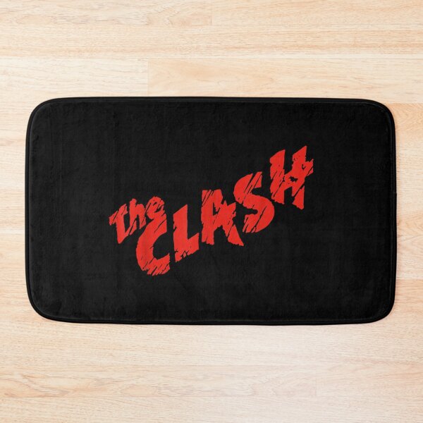Item preview, the clash - scratched red logo designed and sold by Chandimali.