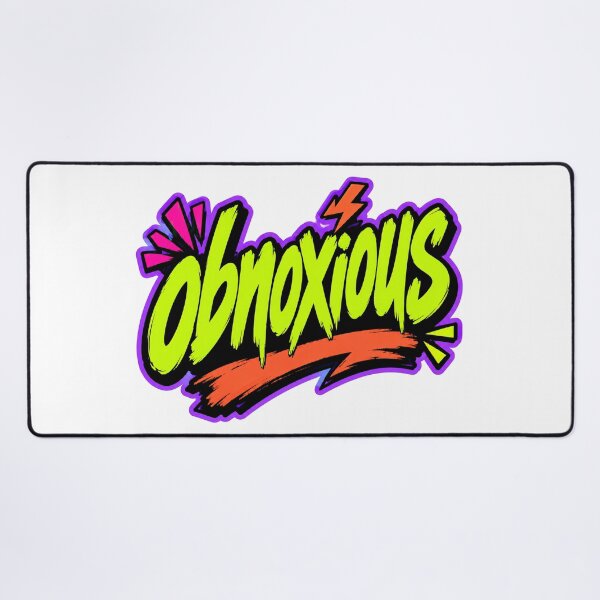Item preview, Obnoxious Loud Neon Word Art designed and sold by RedCircleArt.