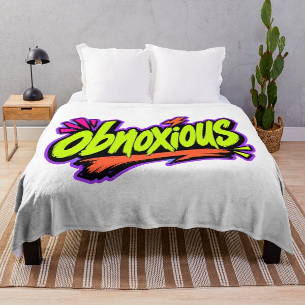 Item preview, Obnoxious Loud Neon Word Art designed and sold by RedCircleArt.