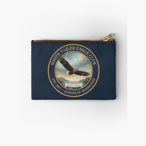 Item preview, White Tailed Eagle Club Vintage Badge European Wildlife designed and sold by CalmCapy Co.