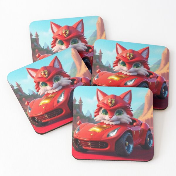 Item preview, My cat has ferrari designed and sold by ZeusGallery.