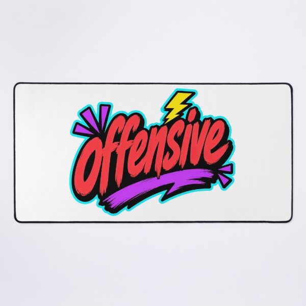 Item preview, Offensive Edgy Statement Typography designed and sold by RedCircleArt.