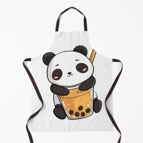 Item preview, Boba Panda Cute Bubble Tea Kawaii designed and sold by StickerMan17.