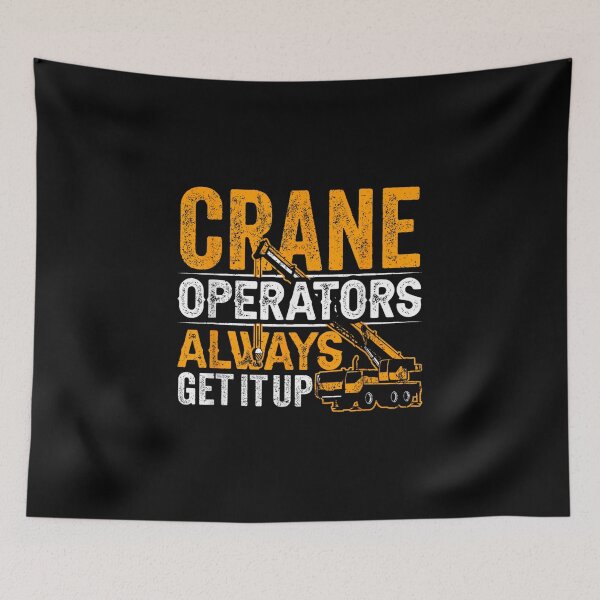 Item preview, Crane Operator Quotes designed and sold by goombi-creative.