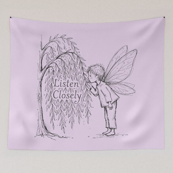 Item preview, Willow Whisper - Cute Fairy designed and sold by bapupa.