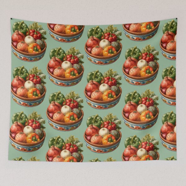 Item preview, Farm Fresh Harvest Bowl Watercolor Art  PNG designed and sold by MythicMood.