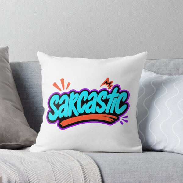 Item preview, Sarcastic Colorful Attitude Typography designed and sold by RedCircleArt.