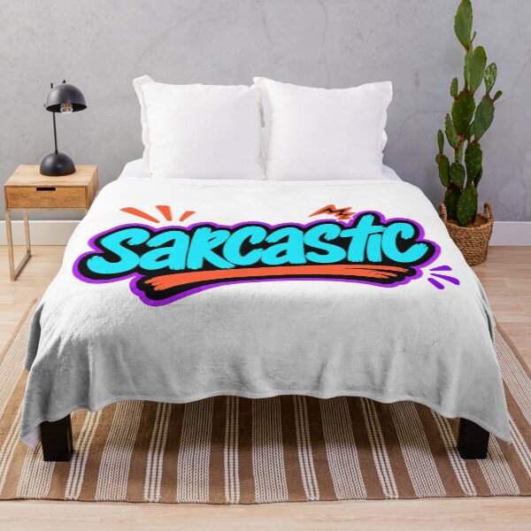 Item preview, Sarcastic Colorful Attitude Typography designed and sold by RedCircleArt.