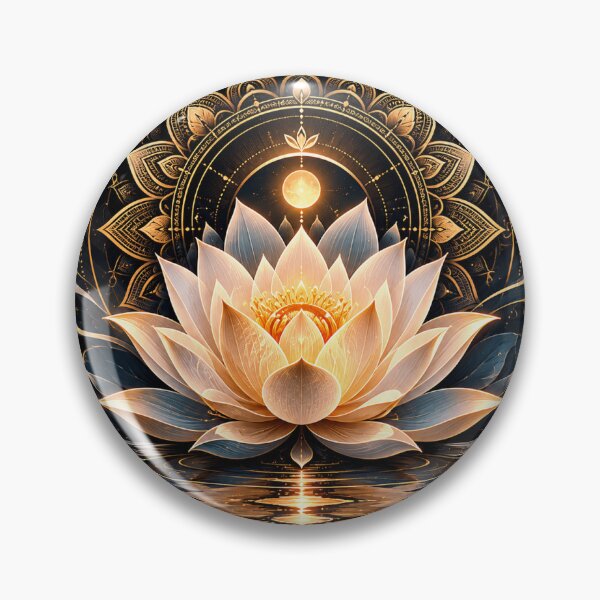 Item preview, Lotus of Inner Peace – Celestial Harmony Reflection designed and sold by Nileshgupta12.