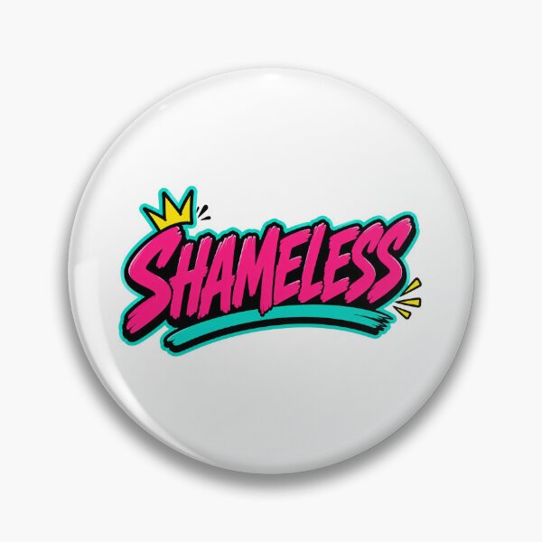 Item preview, Shameless Confident Neon Word Art designed and sold by RedCircleArt.