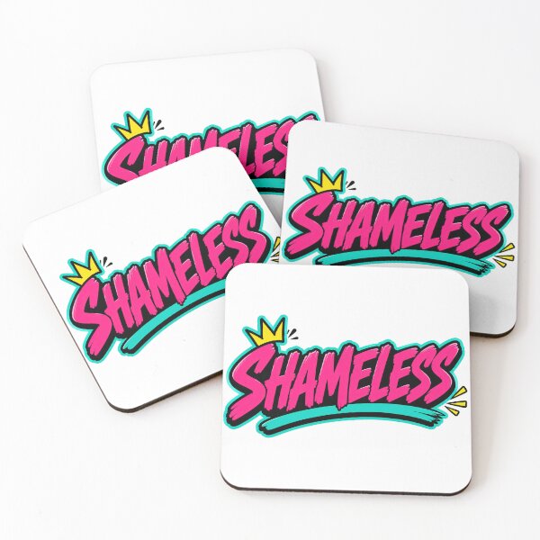 Item preview, Shameless Confident Neon Word Art designed and sold by RedCircleArt.