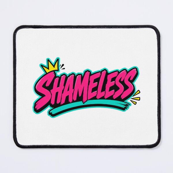 Item preview, Shameless Confident Neon Word Art designed and sold by RedCircleArt.