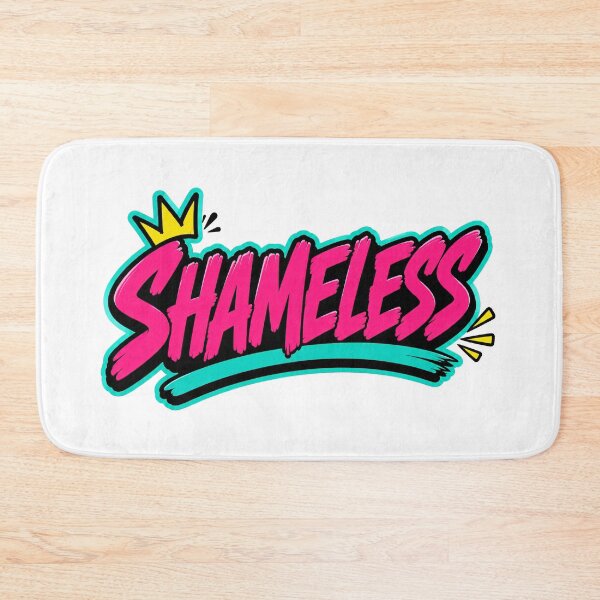 Item preview, Shameless Confident Neon Word Art designed and sold by RedCircleArt.