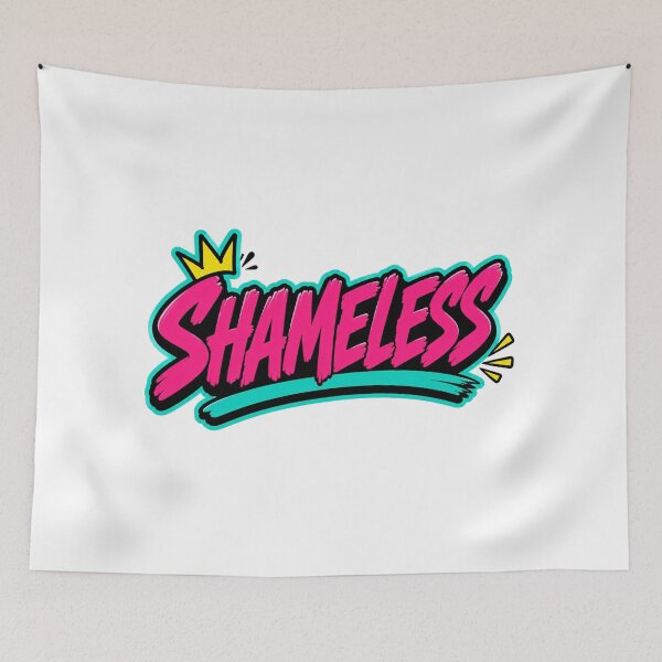 Item preview, Shameless Confident Neon Word Art designed and sold by RedCircleArt.