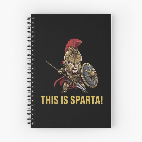Item preview, This is Sparta - Kawaii Spartan Warrior Greek Meme designed and sold by Karma Design.
