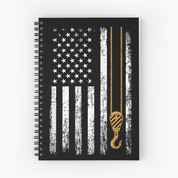 Item preview, Crane Operator US American Flag designed and sold by goombi-creative.
