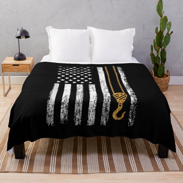 Item preview, Crane Operator US American Flag designed and sold by goombi-creative.