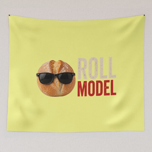 Item preview, Roll Model | Funny Bread Pun | Cute Bread Lover Design designed and sold by CJLindy.
