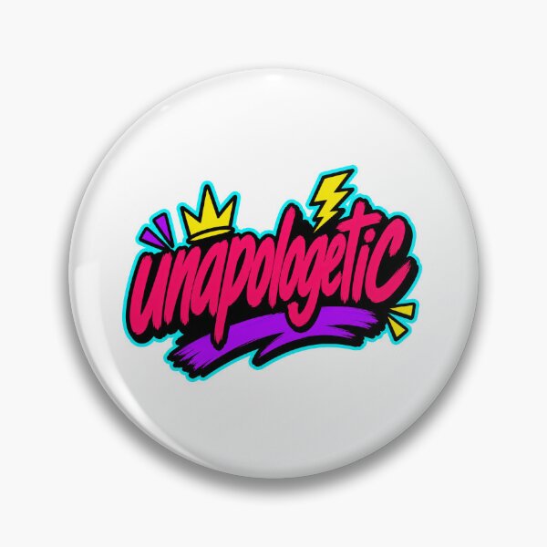 Item preview, Unapologetic Fearless Statement Typography designed and sold by RedCircleArt.