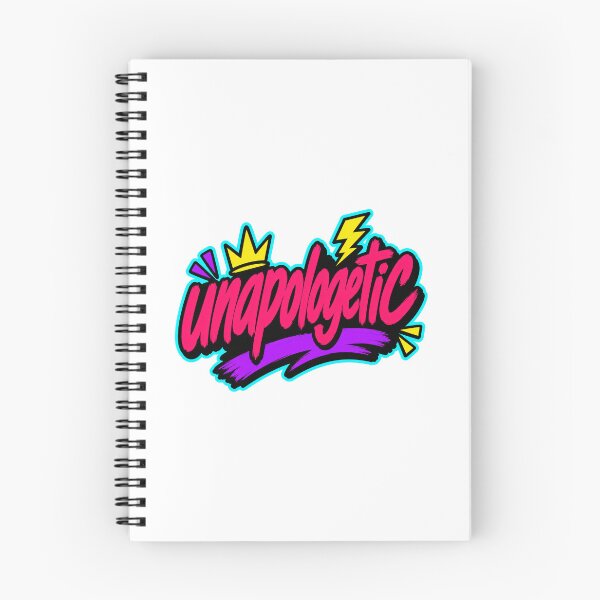 Item preview, Unapologetic Fearless Statement Typography designed and sold by RedCircleArt.