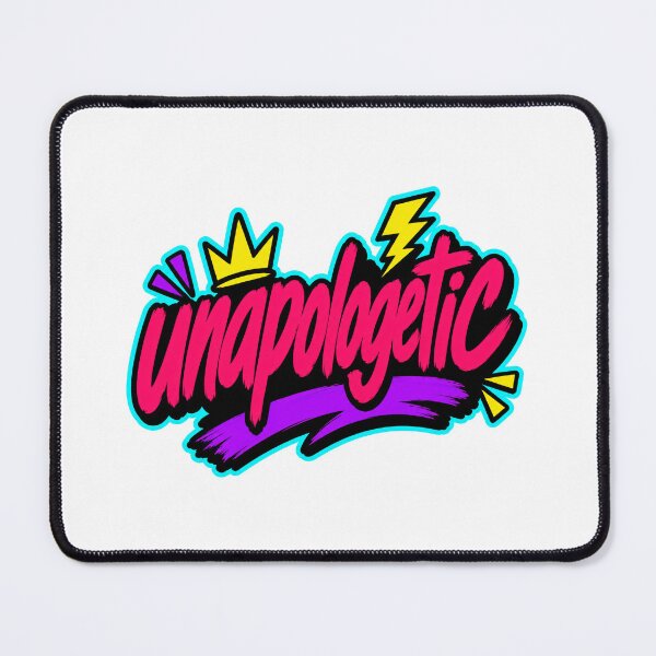 Item preview, Unapologetic Fearless Statement Typography designed and sold by RedCircleArt.