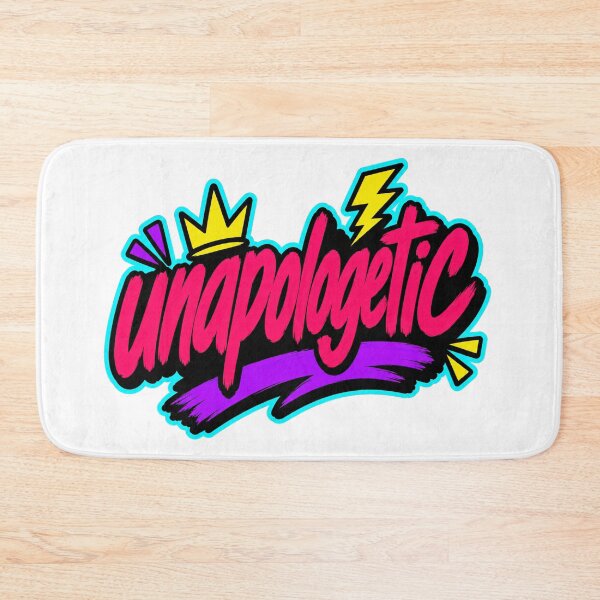 Item preview, Unapologetic Fearless Statement Typography designed and sold by RedCircleArt.
