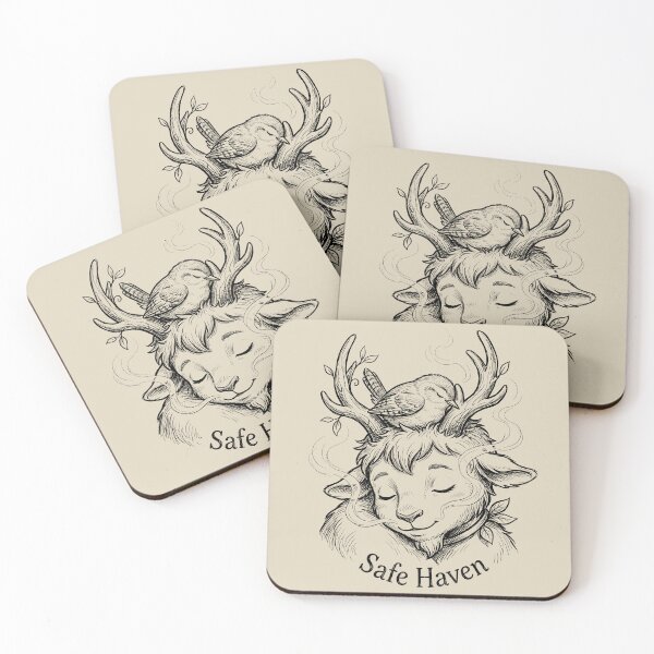 Item preview, Antler Nest - Cute Faun designed and sold by bapupa.