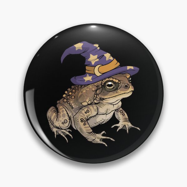 Item preview, Wizard Frog, Magic Toad, Magical, Witch, Halloween designed and sold by Ryuvhiel.