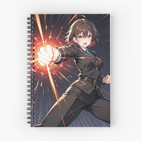 Item preview, Manga - Female Character in Action, Modern Shonen Aesthetic designed and sold by AnimeShin.