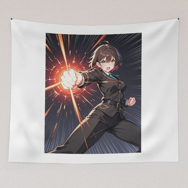 Item preview, Manga - Female Character in Action, Modern Shonen Aesthetic designed and sold by AnimeShin.